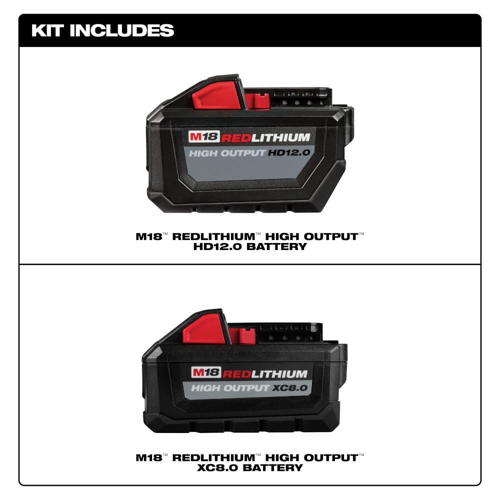 Milwaukee M18 REDLITHIUM High Output XC8.0 Battery from Columbia Safety